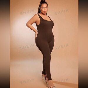 Brown bodysuit